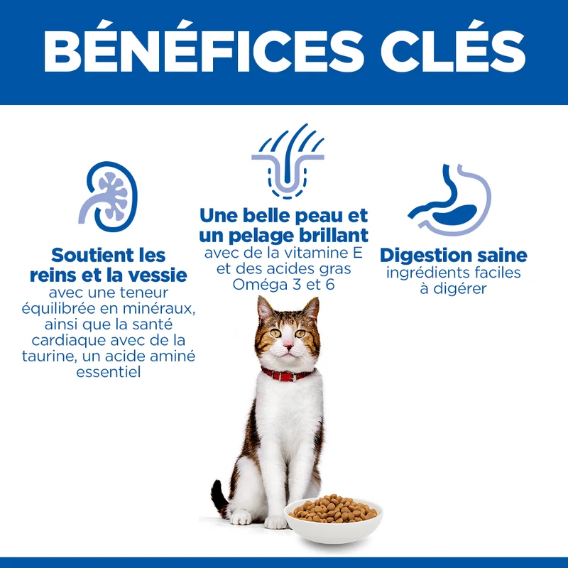 Hill's Science Plan Mature Adult 7+ au poulet - croquettes chat