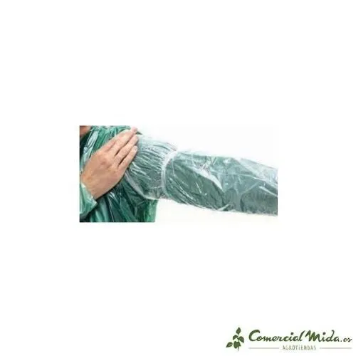 INSPROVET Gants d'Insémination avec Boucle de Fixation 92cm Transparent