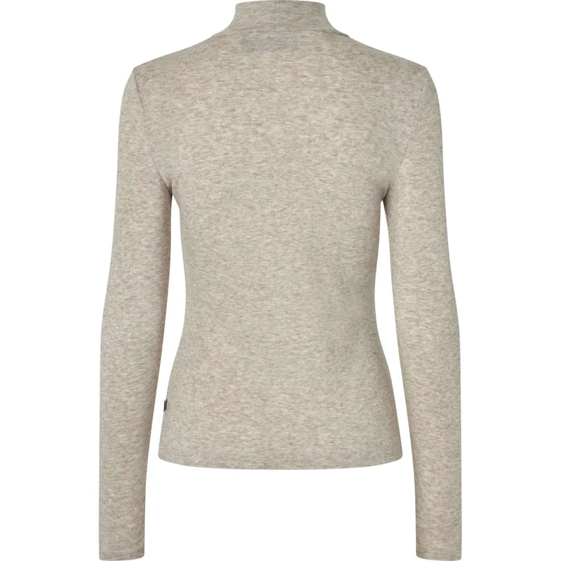 Kingsland Pull à Col KLAbigail Femme Beige/Melange