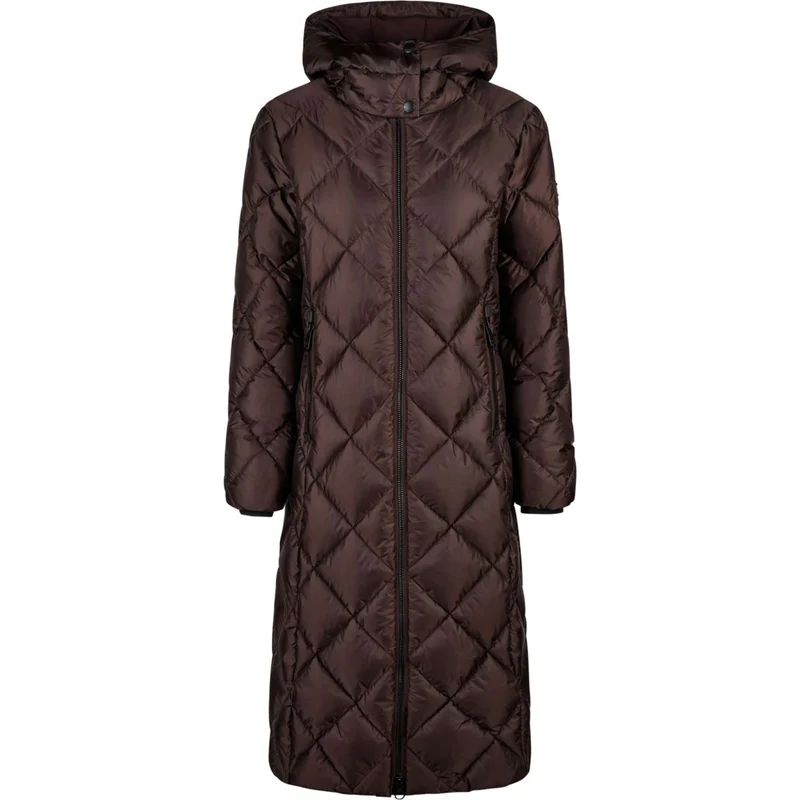 Pikeur Veste Longue QuiltDiamond Selection AW26 Marron chocolat