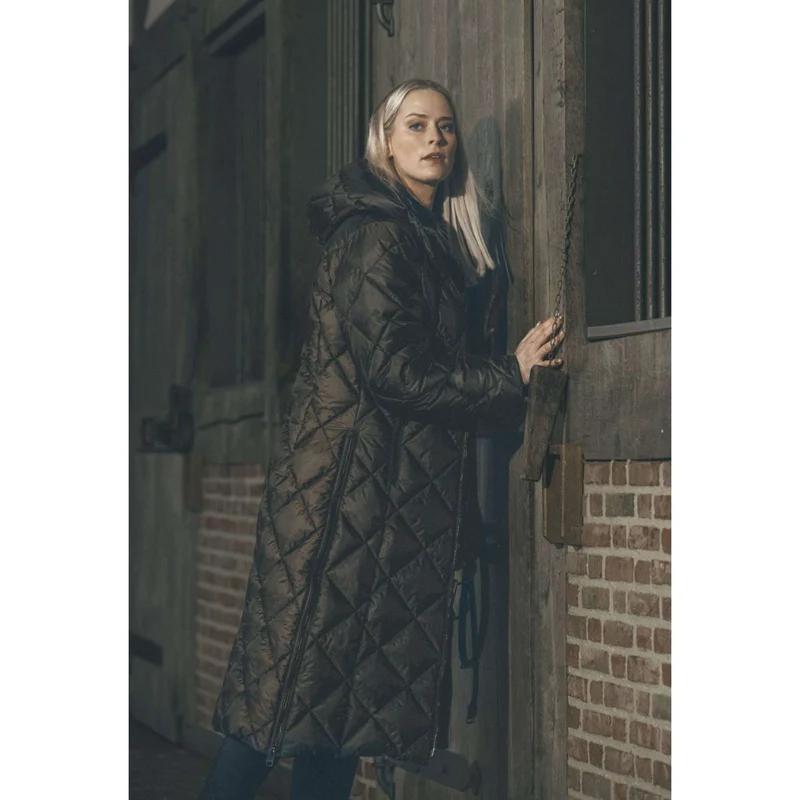 Pikeur Veste Longue QuiltDiamond Selection AW26 Marron chocolat