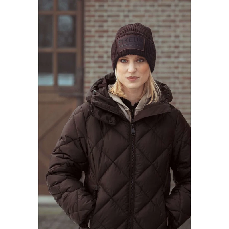 Pikeur Veste Longue QuiltDiamond Selection AW26 Marron chocolat