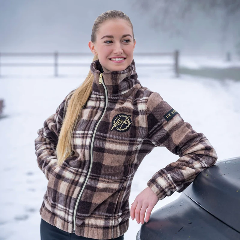 PK Veste Timber Fluffy Café-Marron