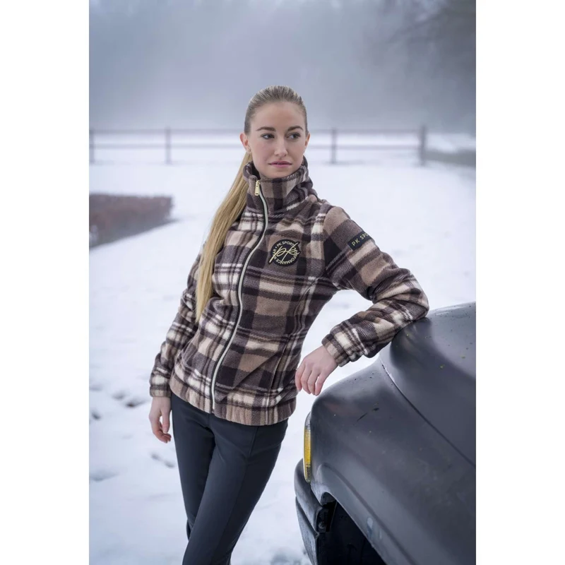PK Veste Timber Fluffy Café-Marron