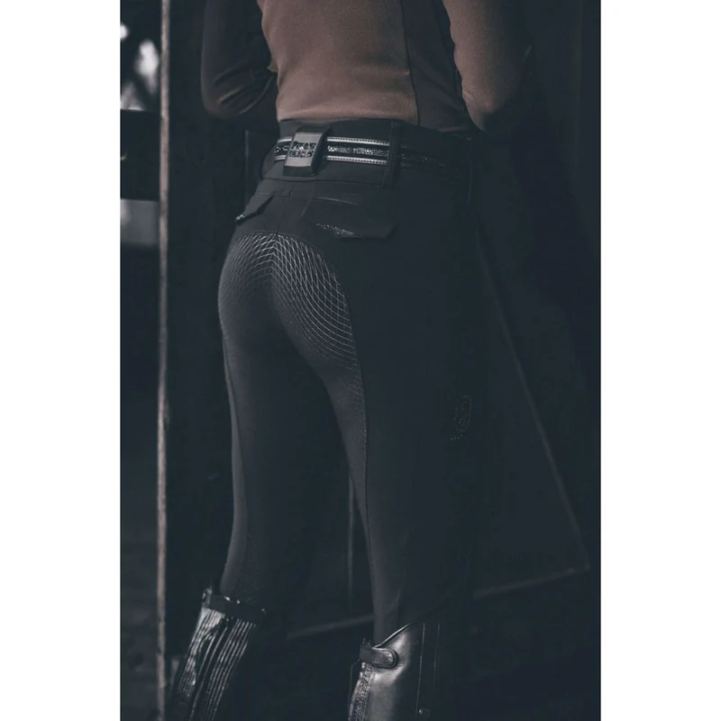 Pikeur Pantalon d'Équitation Cantira MatrixGripTec Highwaist Full Grip Noir