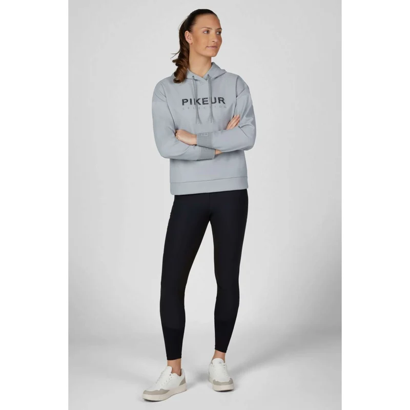 Pikeur Pull col Hoodie PlushLuxe Selection AW26 Dusty Blue