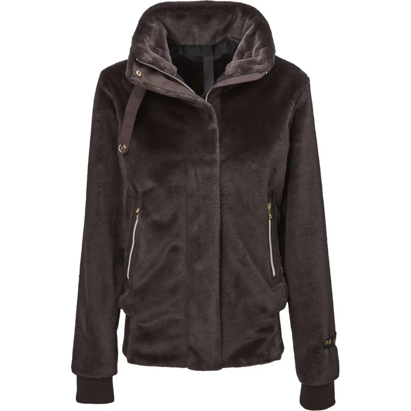 PK Veste Tiamo Fluffy Café-Marron