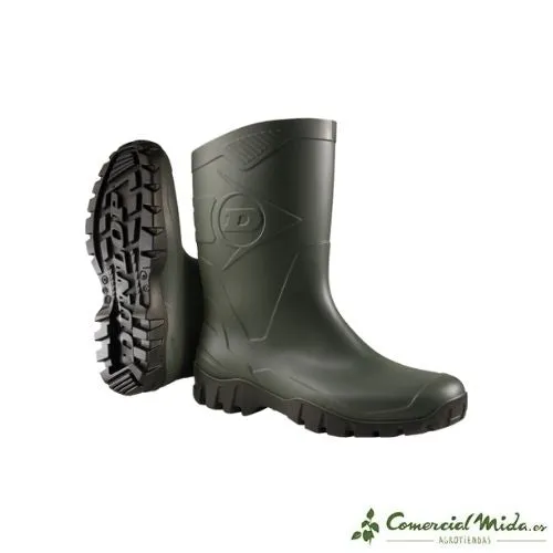 DUNLOP K580011 Bottes de base avec canne et semelle en PVC