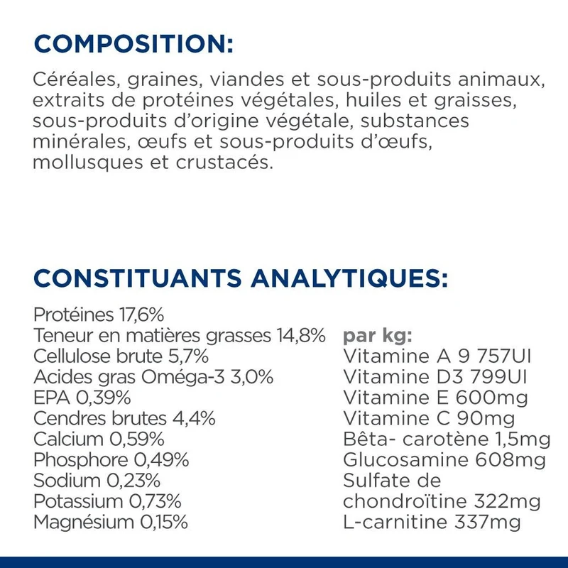 Hill's Prescription Diet j/d Mobility au poulet - croquettes chien