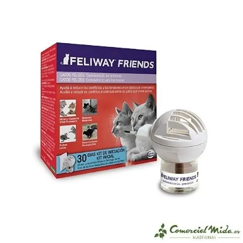 Pack Diffuseur + Recharge 1 Mois CEVA FELIWAY FRIENDS Chats