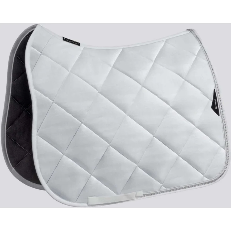 Equiline Tapis de Selle Rombo Eqglow Dressage Blanc