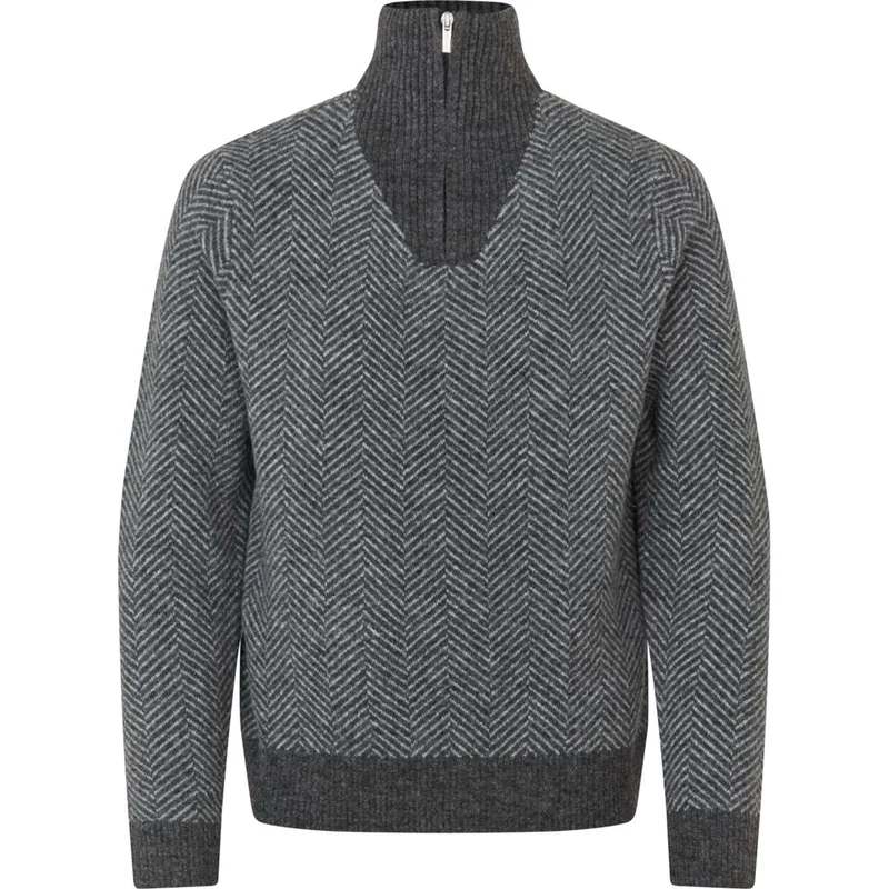 Kingsland Pull KLAndrew Hommes Gris foncé