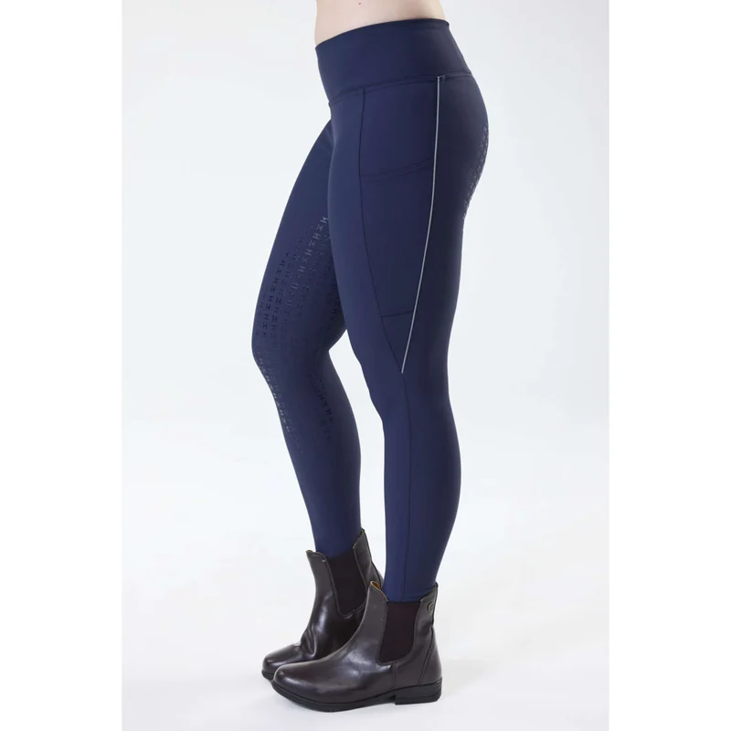 Horseware L'hiver Legging d'Équitation Optifit Full Seat Core Navy