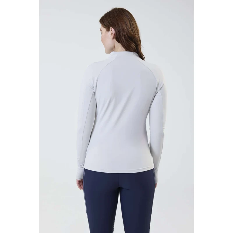 Horseware Shirt Strive Winter Zip Gris