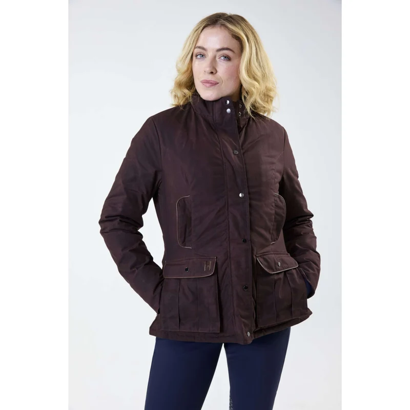 Horseware Veste Cirée Newmarket Marron