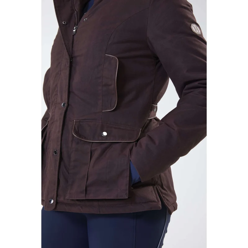 Horseware Veste Cirée Newmarket Marron