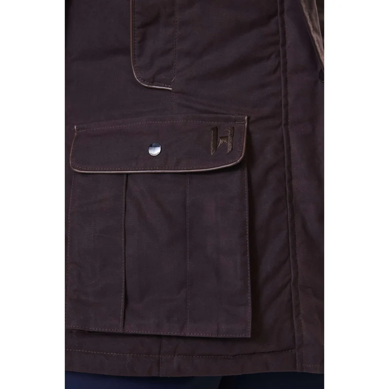 Horseware Veste Cirée Newmarket Marron