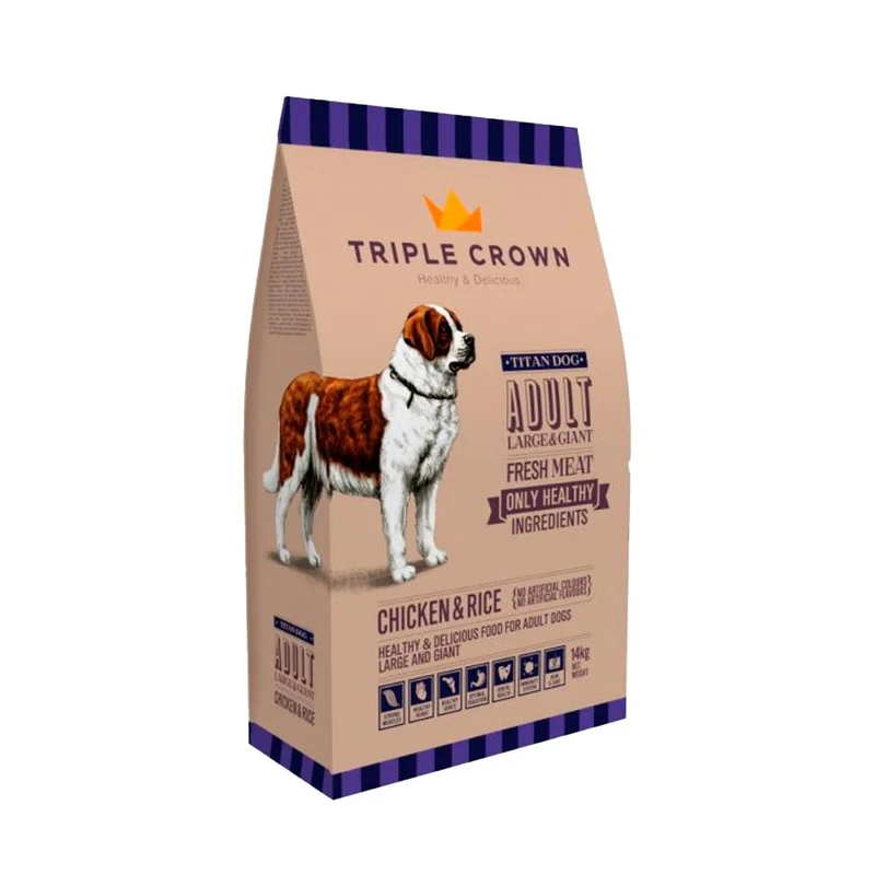 Je pense TRIPLE CROWN TITAN CHIEN pour Grands ou Géants Chiens 14Kg