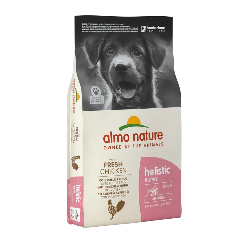 Almo Nature Croquettes Chiot - Holistic Medium