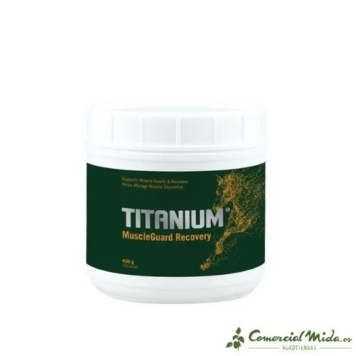 VETNOVA TITANIUM MUSCLEGUARD RECOVERY Chevaux 450gr