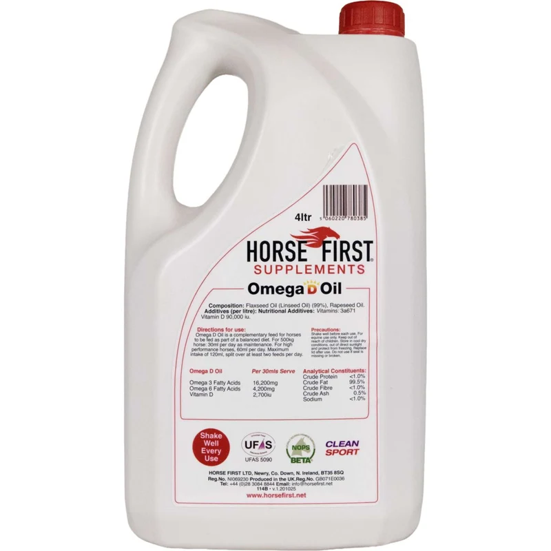 HorseFirst Omega D Oil