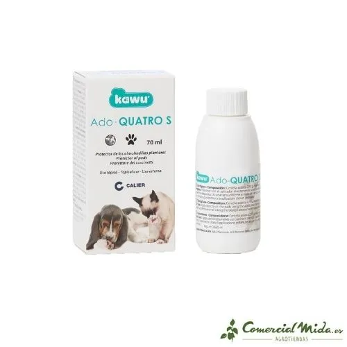 Coussinets Protecteurs CALIER Ado Quatro S 70 ml pour Chiens et Chats