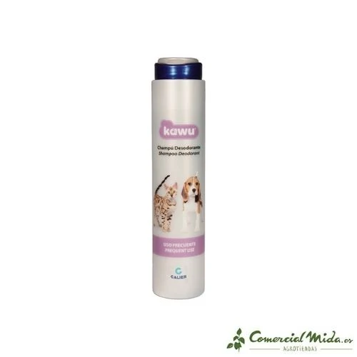 CALIER Kawu Shampoing Déodorant 250 ml pour Chiens et Chats