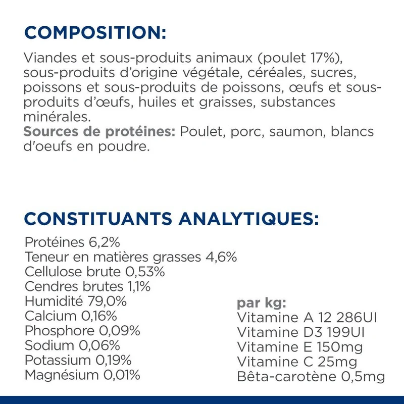 Hill's Prescription Diet k/d Kidney Care en bouchées Multipack - pâtée chat