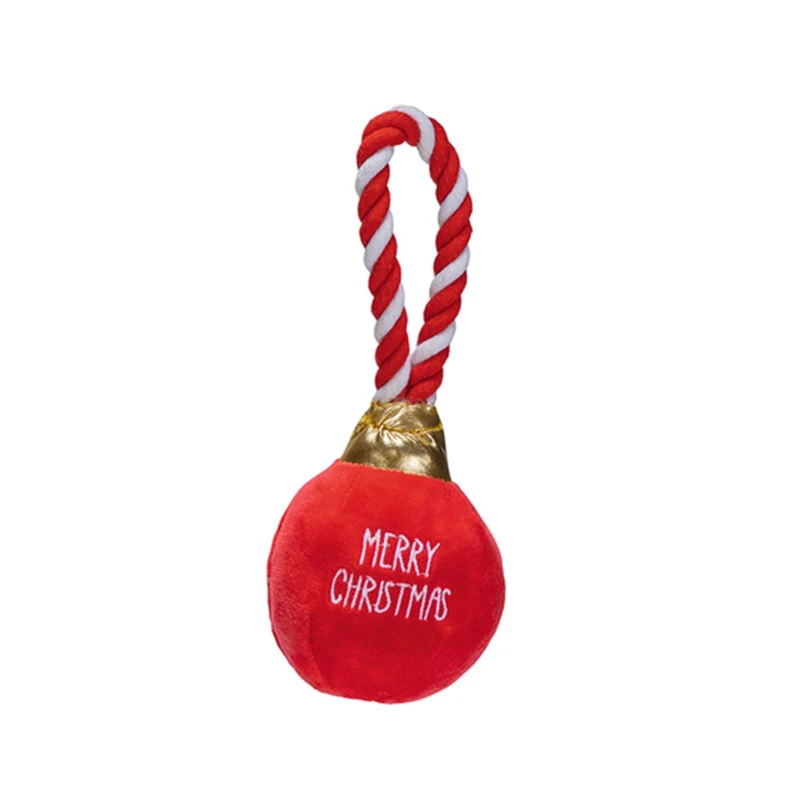 Peluche boule de Noël