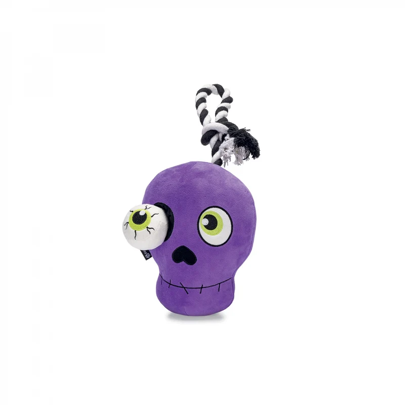Peluche crâne d'Halloween chien