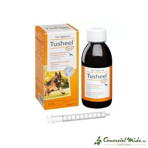 HEEL Tusheel Vet Toux Sirop 150 ml pour Chiens