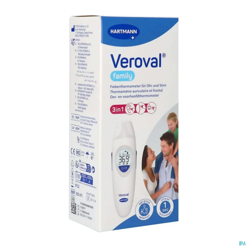 Veroval Family | 1x Infraroodthermometer | Koorts