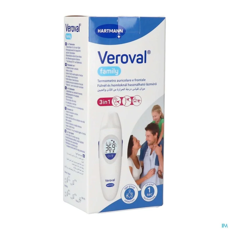 Veroval Family | 1x Infraroodthermometer | Koorts