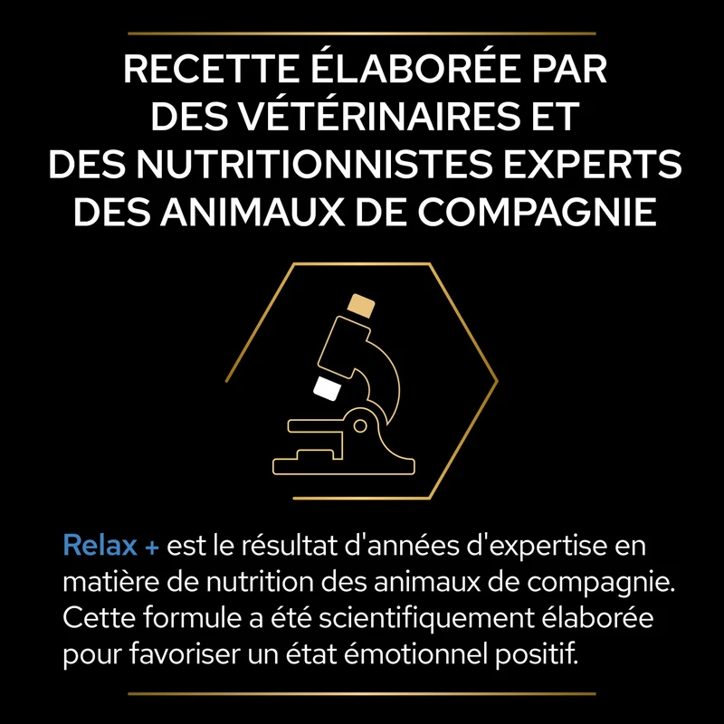 Pro Plan Relax+ en huile chien