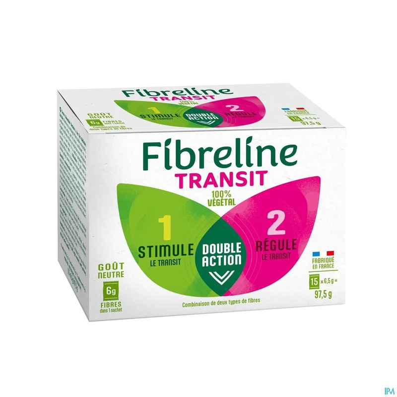 Fibreline Transit | 15x6,5g zakjes | Vezel supplement