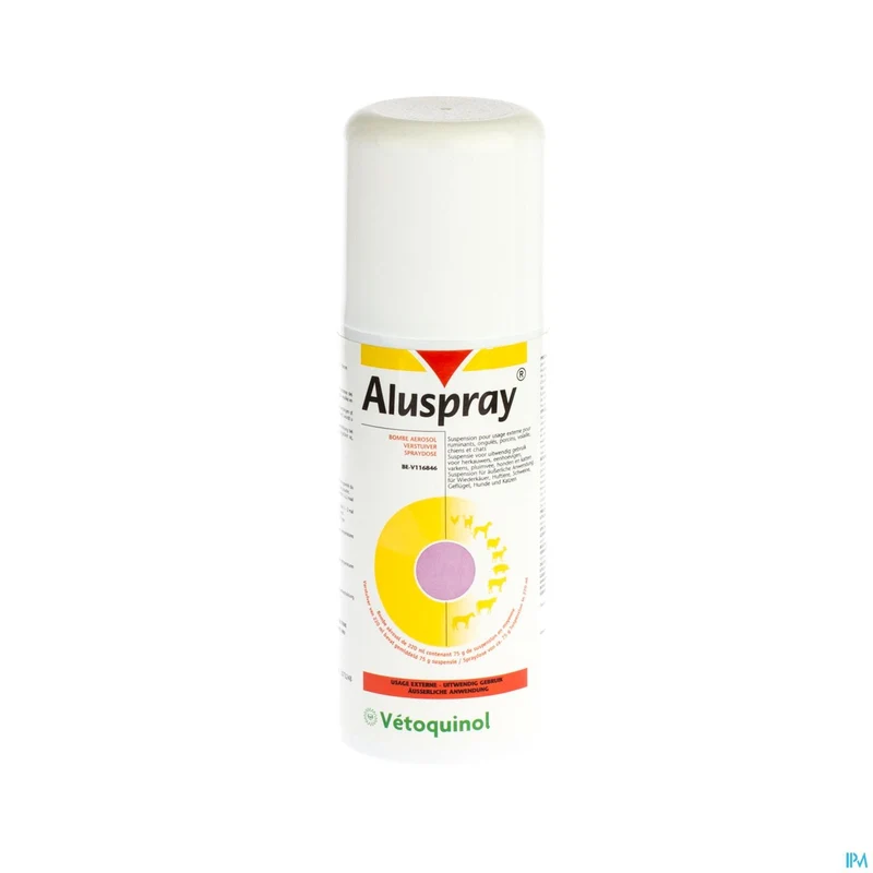 Vetoquinol Aluspray | 170g Wondspray voor Dieren | Wondheling