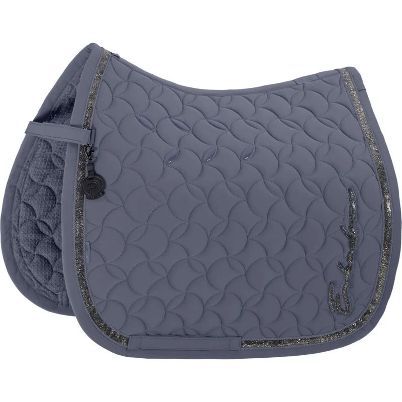 Eskadron Tapis de Selle Platinum '26 Pro Soft Glitter Dressage Slate Blue