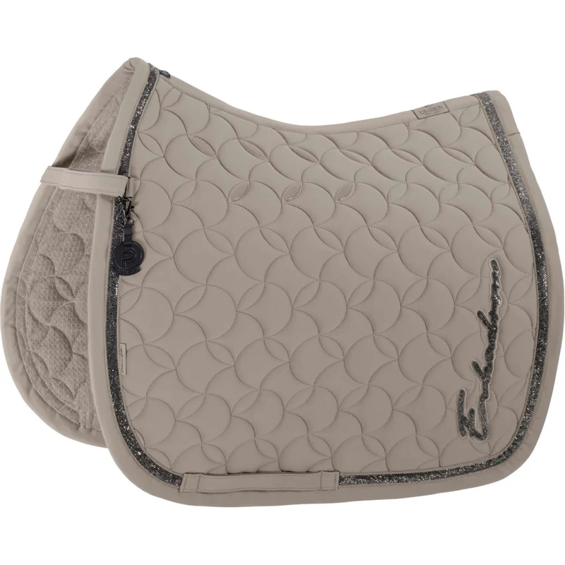 Eskadron Tapis de Selle Platinum '26 Pro Soft Glitter Dressage Pale Grey