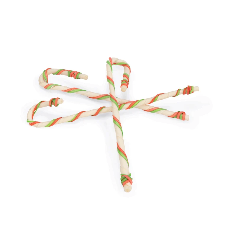 Canne de Noël chien