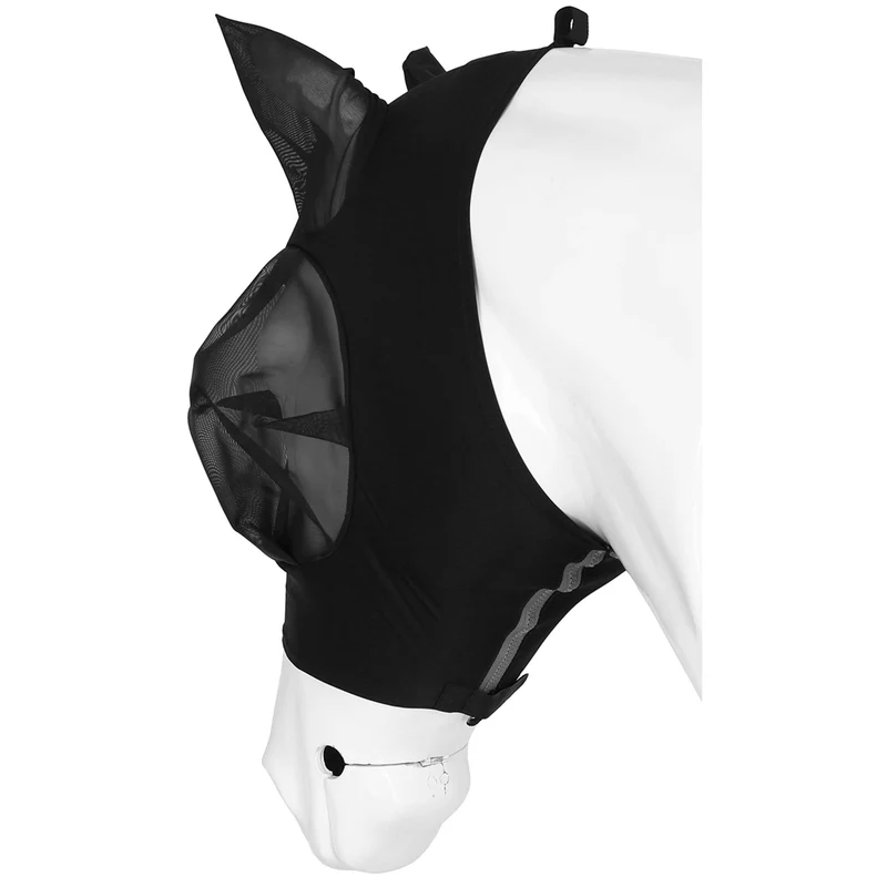 Agradi Horse Masque Anti-Mouches Stretch Noir