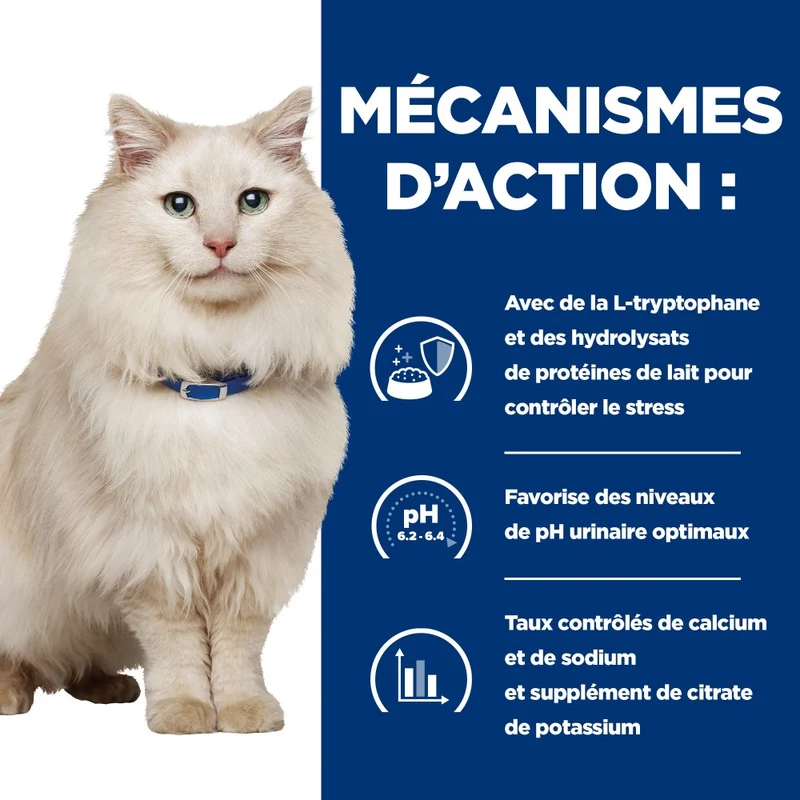 Hill's Prescription Diet c/d Urinary Care Multicare Stress en mijotés au poulet - pâtée chat