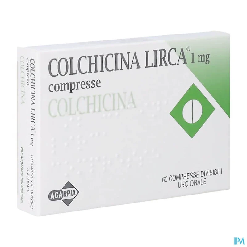 COLCHICINE LIRCA 1MG 60 TABL