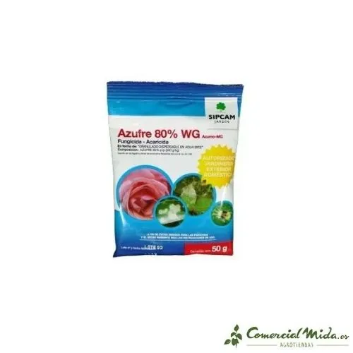 SIPCAM JARDIN Fongicide Acaricide Soufre 80% WG