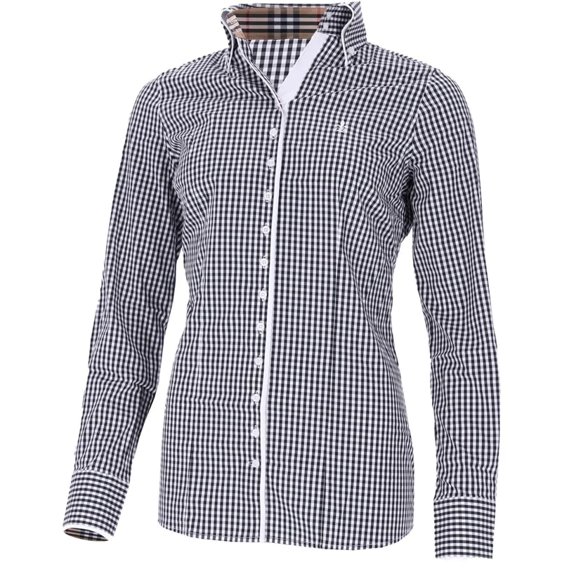 Schockemöhle Blouse FDL Eleonora London B Blanc/Noir
