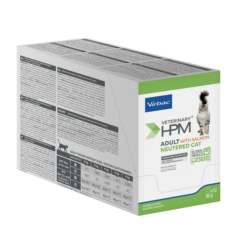 Virbac Veterinary HPM Physiologique Adult Neutered Cat Sterilise - pâtée chat