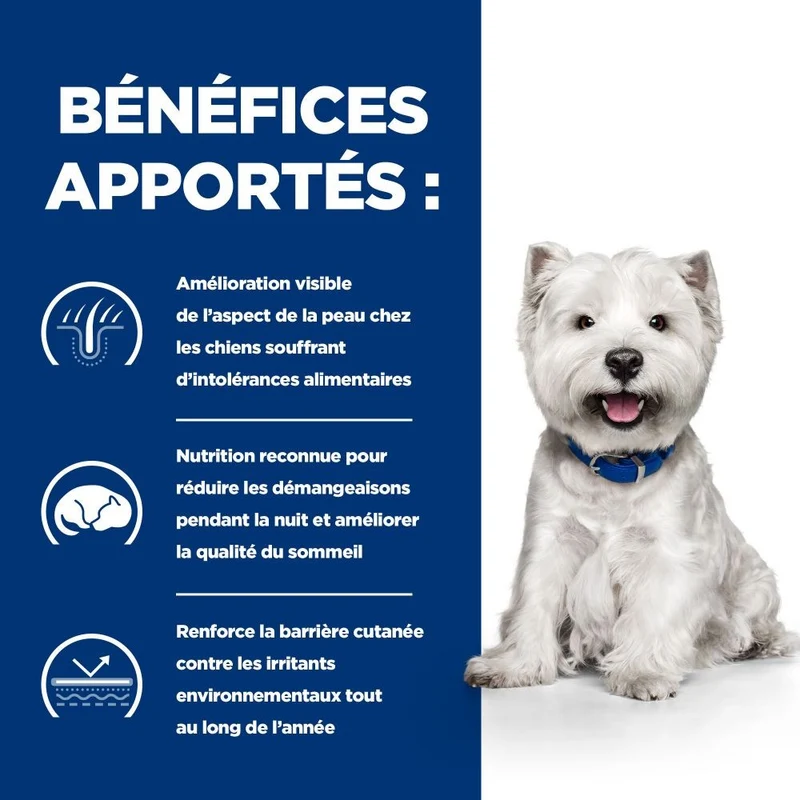 Hill's Prescription Diet Derm Complete Mini - croquettes chien