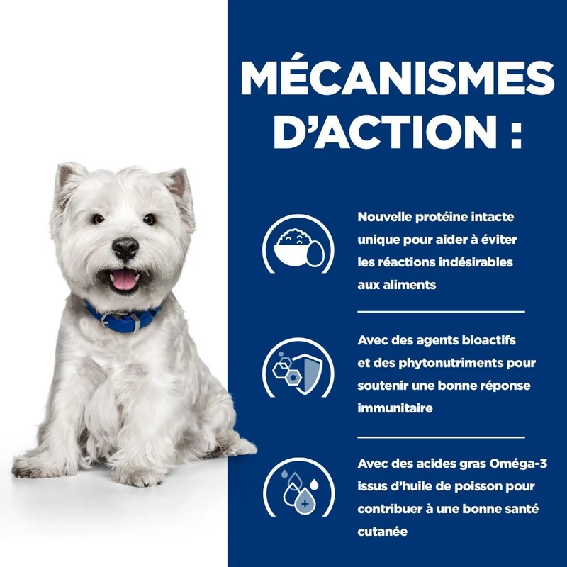 Hill's Prescription Diet Derm Complete Mini - croquettes chien