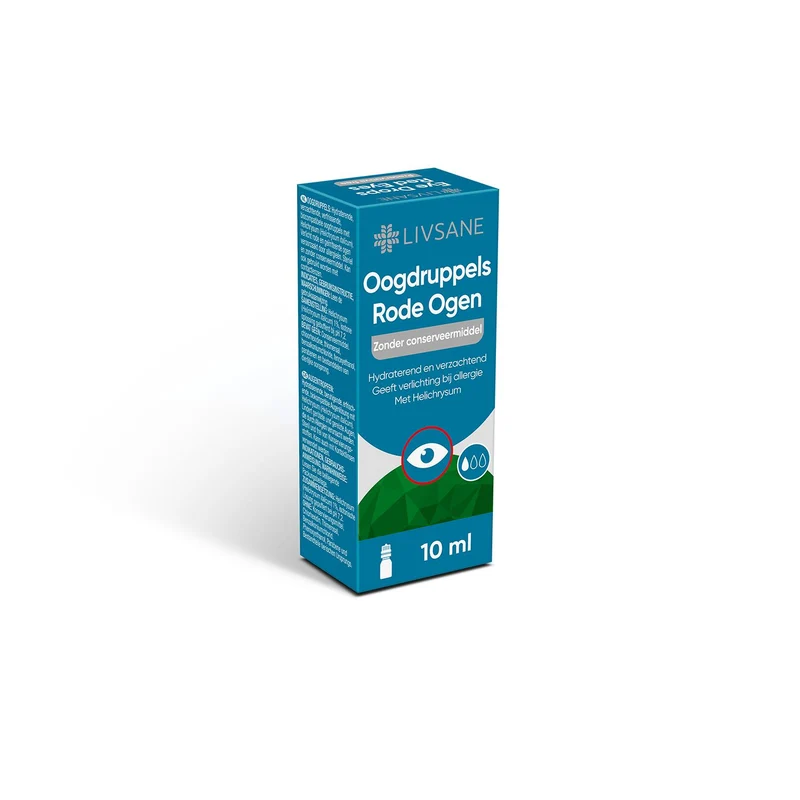 LIVSANE Eyes | 10ml oogdruppels | Rode & geïrriteerde ogen