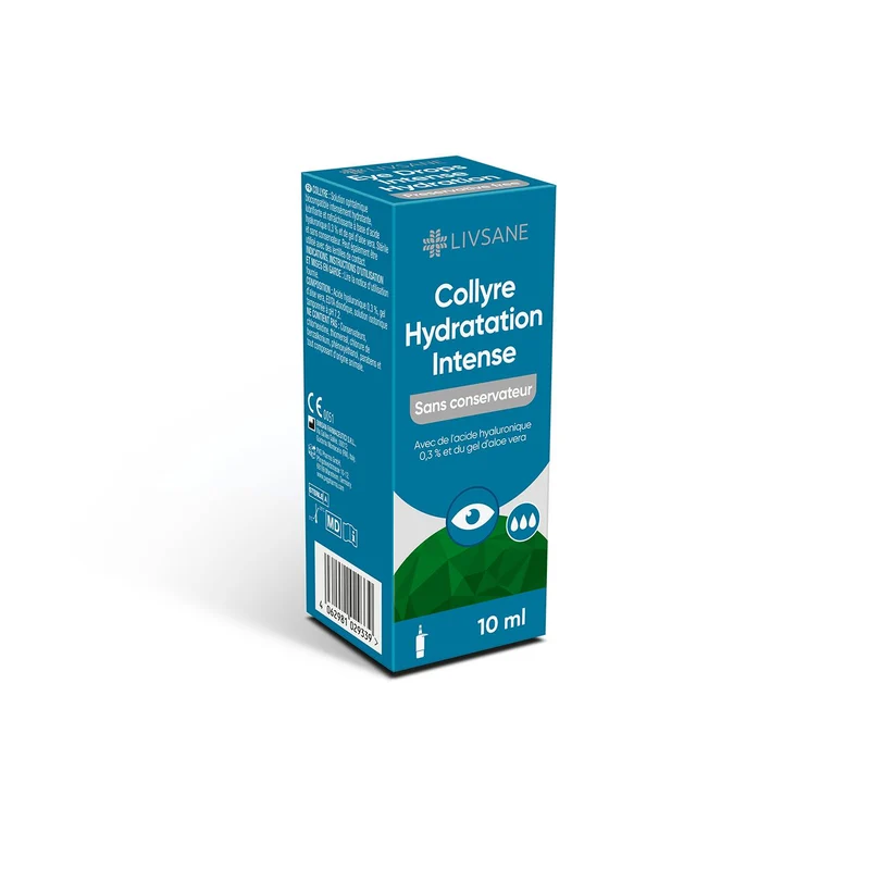 LIVSANE Eyes Hydratatie Extra | 10ml oogdruppels | Droge Ogen