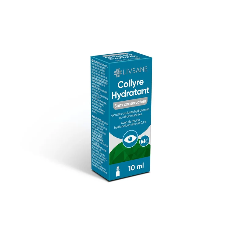 LIVSANE Eyes Hydratatie | 10ml oogdruppels | Droge Ogen